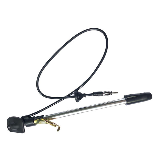 1x Radio Antenna Guard Mount Car Aerial 4 Sections Suitable For Nissan Navara D22-1