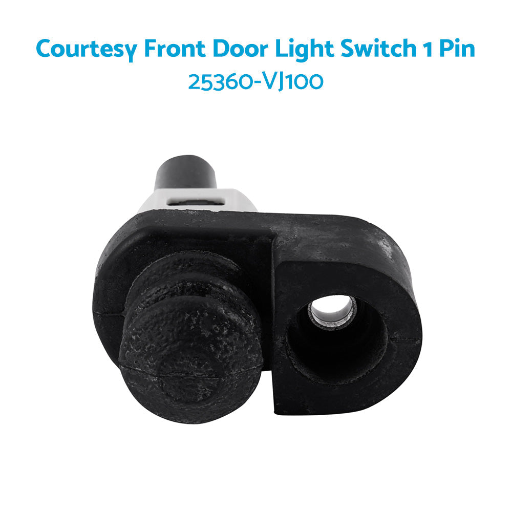 1x Courtesy Door Light Switch Suitable For Nissan Patrol GU Y61 Navara D22 1 Pin-4