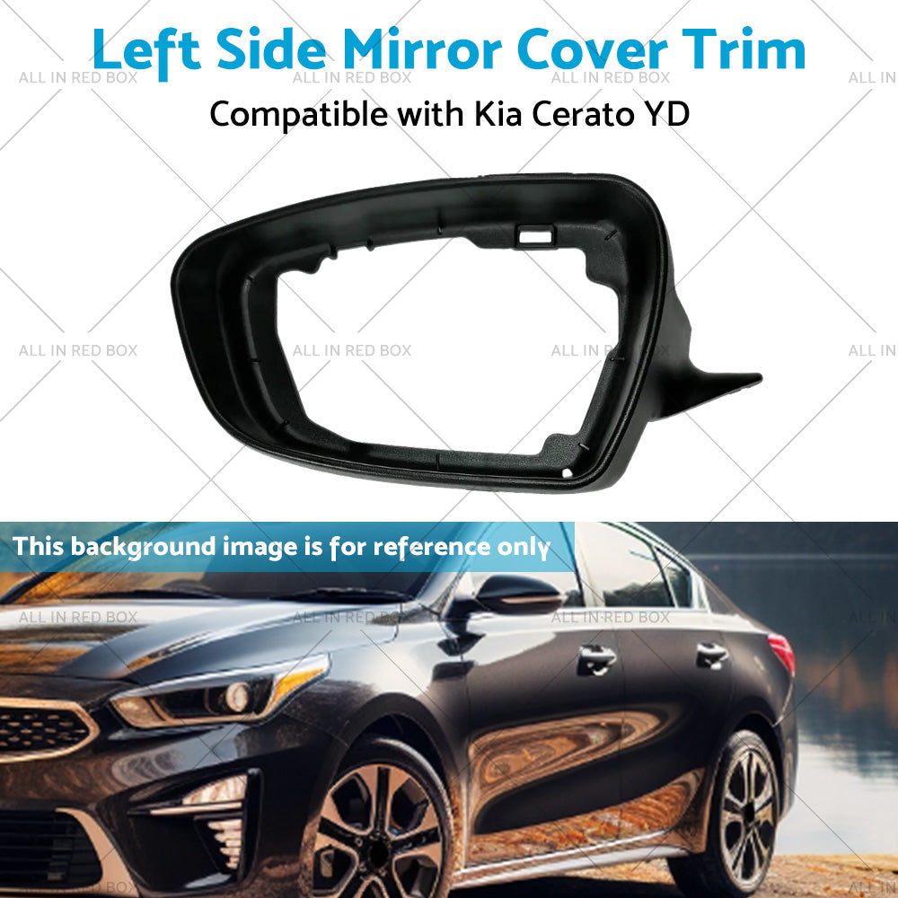 Left Side Mirror Cover Trim Suitable for ?Kia Cerato YD 2013-2018 Matte Black-4