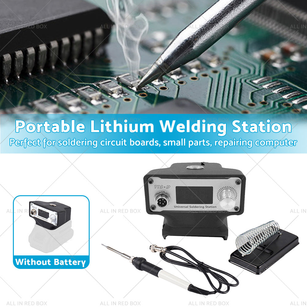Portable Cordless Soldering Iron Station Welding Tool for Makita Battery-2