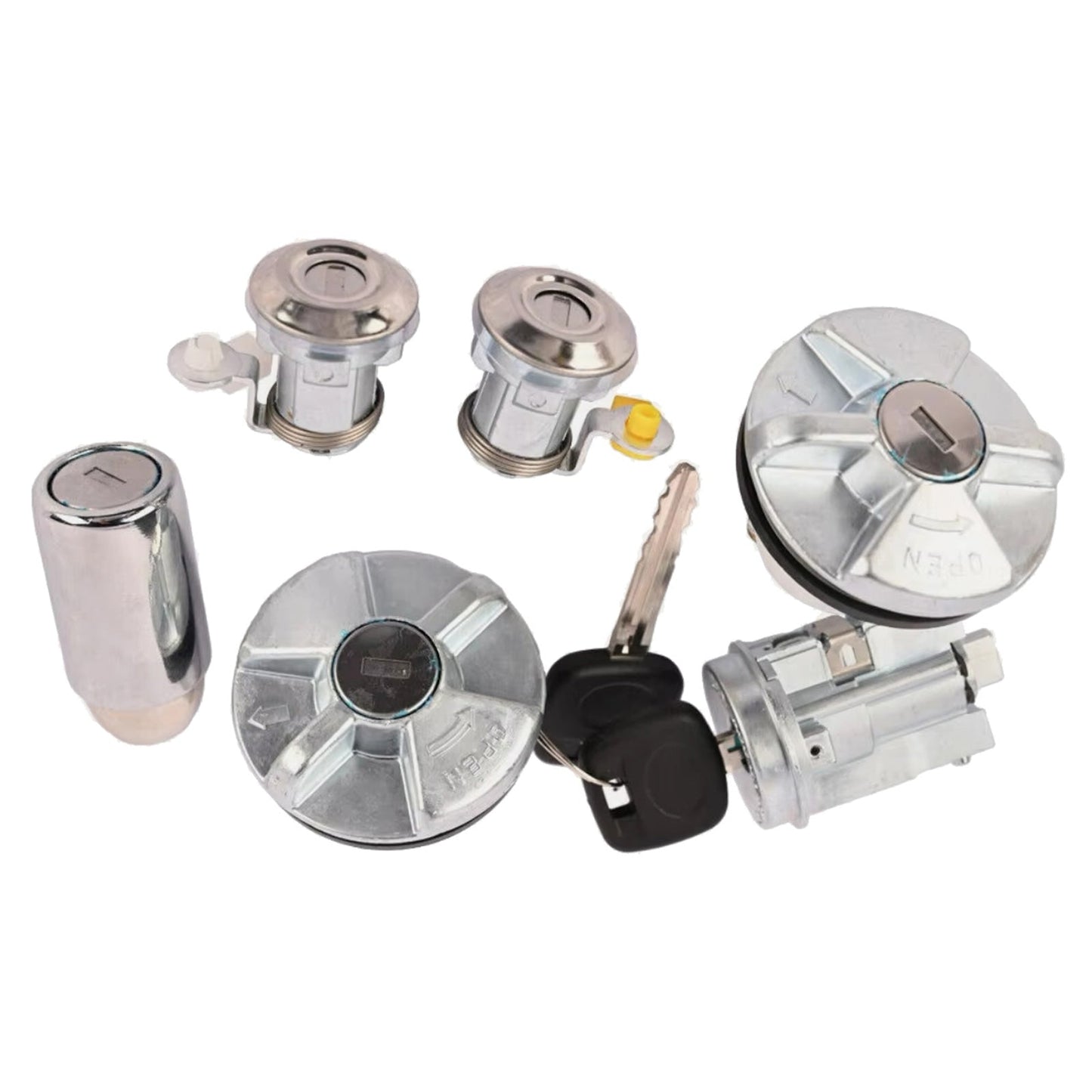 Ignition Door & Wheel Lock Cylinder Set Suitablefor Landcruiser GRJ79 6900560C10-4