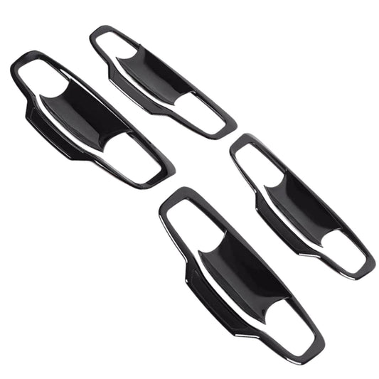 Door Handle Bowl Cover Trim Gloss Black Suitable For Mitsubishi Triton MV 2024+-1