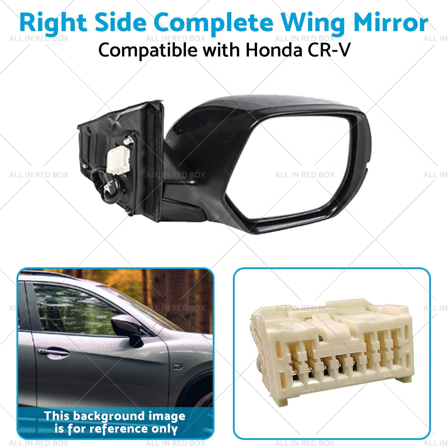 Right Door Mirror Suitable for Honda CRV CR-V RM 2012-2017 Blinker RH-4