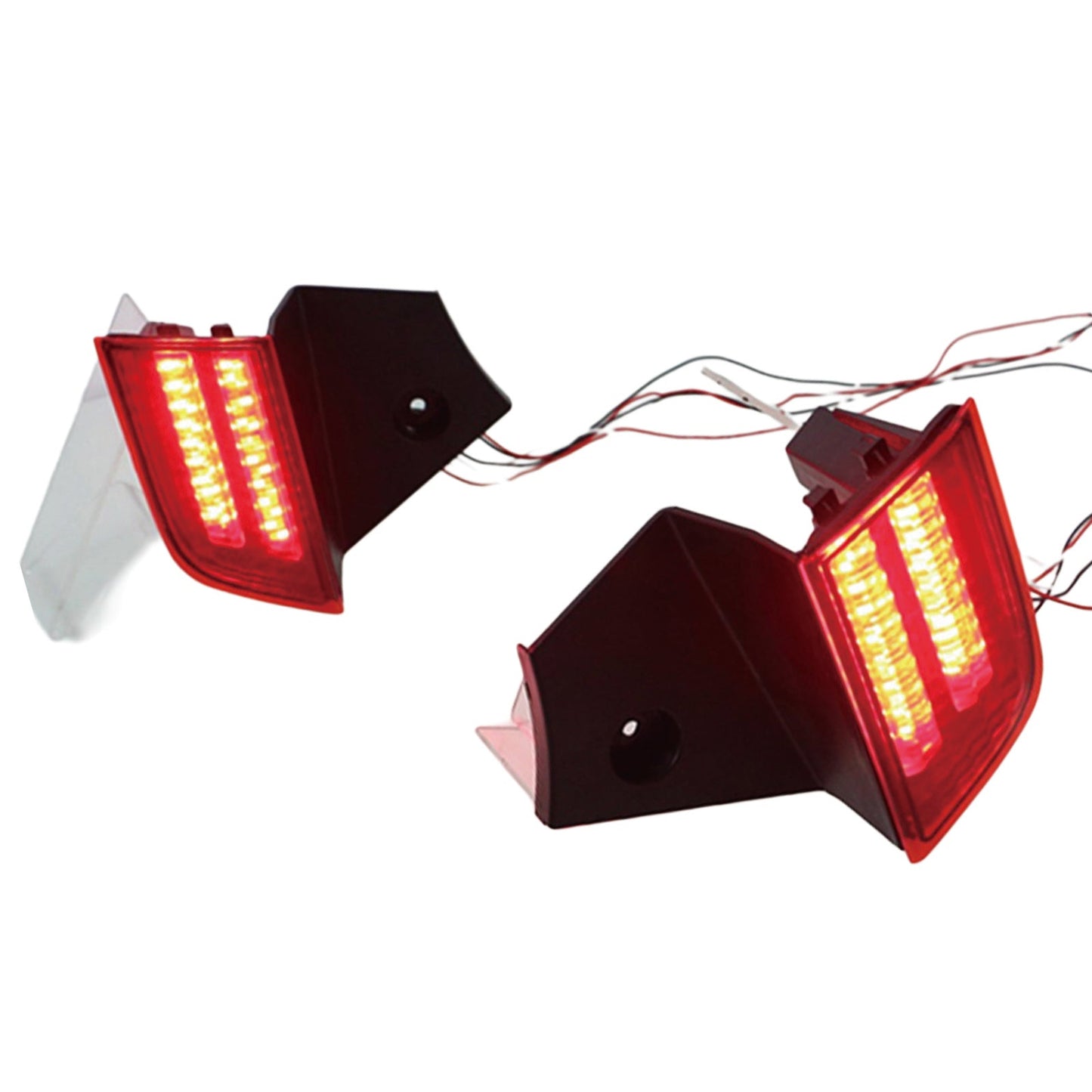 Pair Rear Bumper Tail Light LH+RH Suitable for Mitsubishi Pajero Sport 2015-2016-3