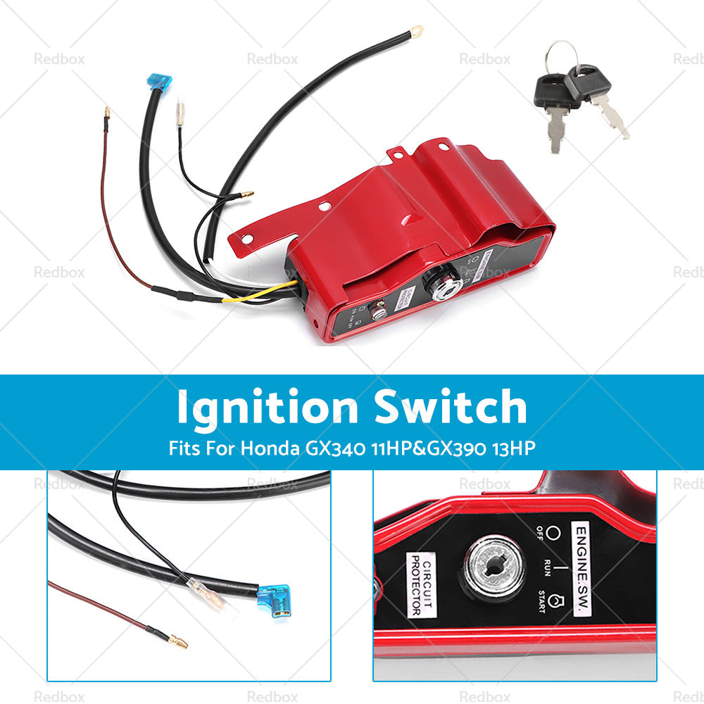 Ignition Switch Key Panel Electric Start for Honda GX340 11HP GX390 13HP Engine-3