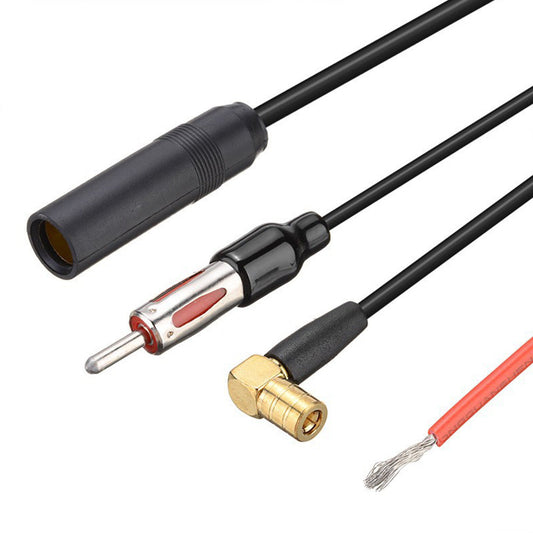 Car AM FM DAB+ Radio Antenna Adapter With Amplifier Booster 12V–24V Universal Fit-1