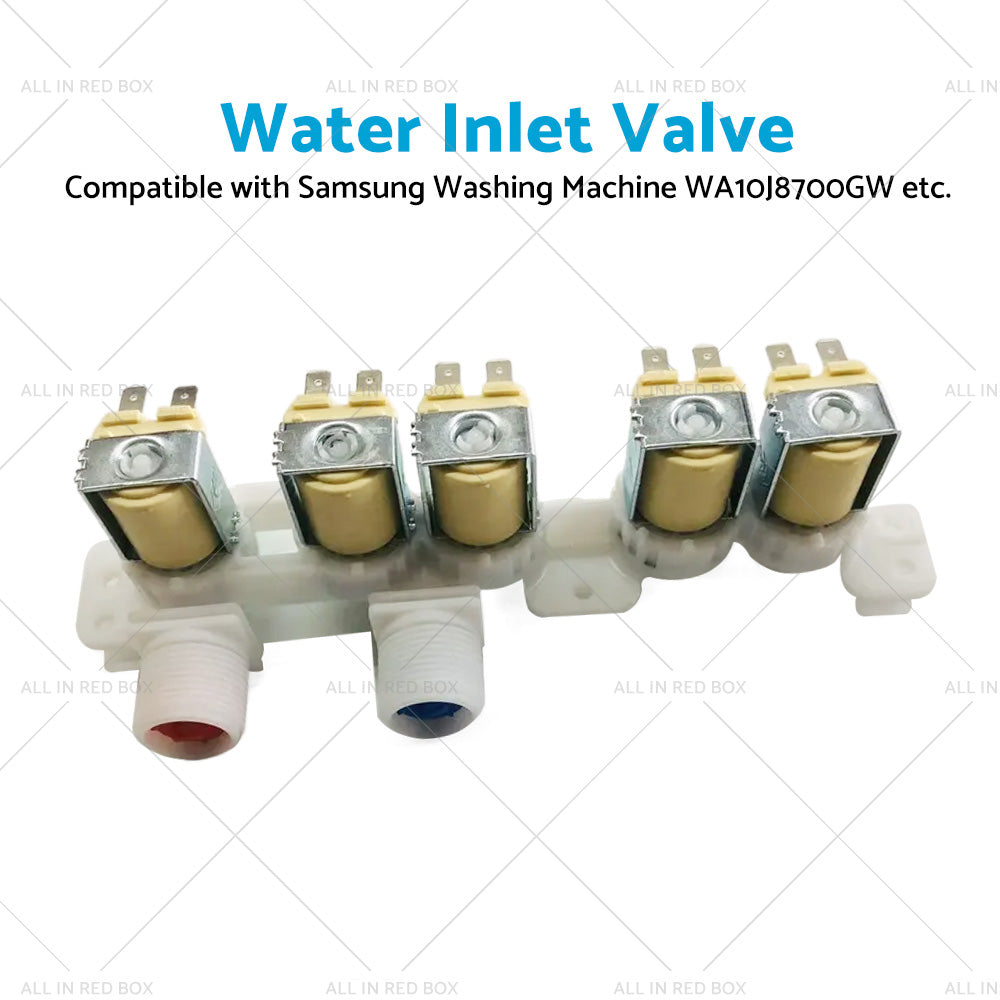 5 Way Inlet Valve Suitable for Samsung Washing Machine WA10J8700GW DC97-15459K-4