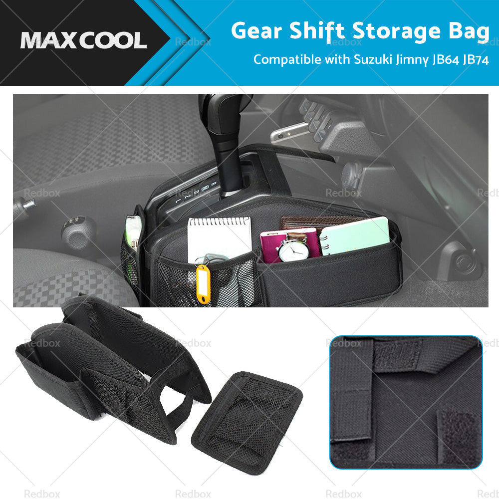 Gear Shift Storage Bag Organizer Tray Suitable For Suzuki Jimny 19-22 JB64 JB74-0