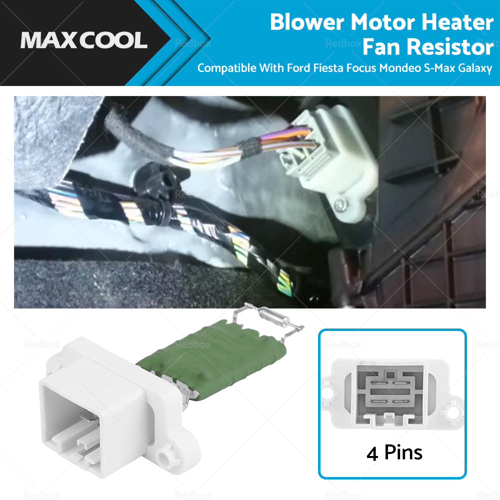 Blower Motor Heater Fan Resistor Suitable For Ford Fiesta Focus Mondeo S-Max-0