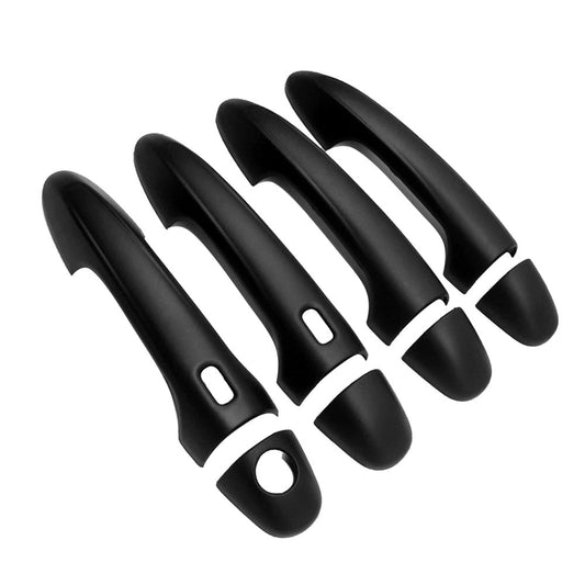 4PCS Door Handle Cover Matte Black Suitable For Toyota Hilux N80 2015-2021-1