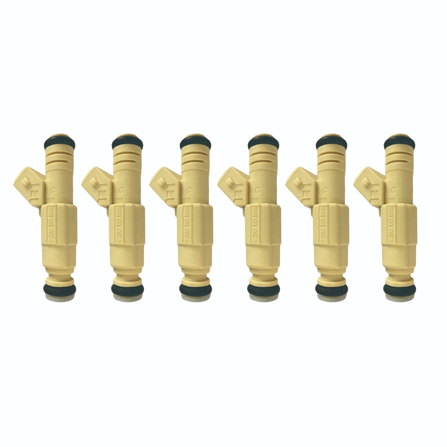 6Pcs Fuel Injectors Suitable for Holden Commodore VS VT VX VY 3.8L V6 0280155868-1
