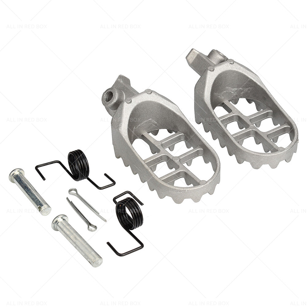 Foot Pegs Footpegs Suitable For Yamaha TW200 PW50 PW80 Peewee Pit Dirt Bikes-4