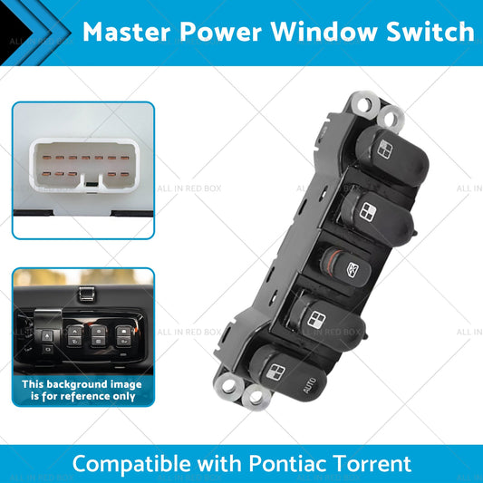 Master Power Window Switch Suitable for Pontiac Torrent 06-09 22723794 1S13640-1