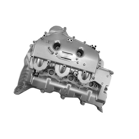 Rocker Cover Inlet Manifold LH+RH Suitable for Range Rover Discovery Aluminium-1