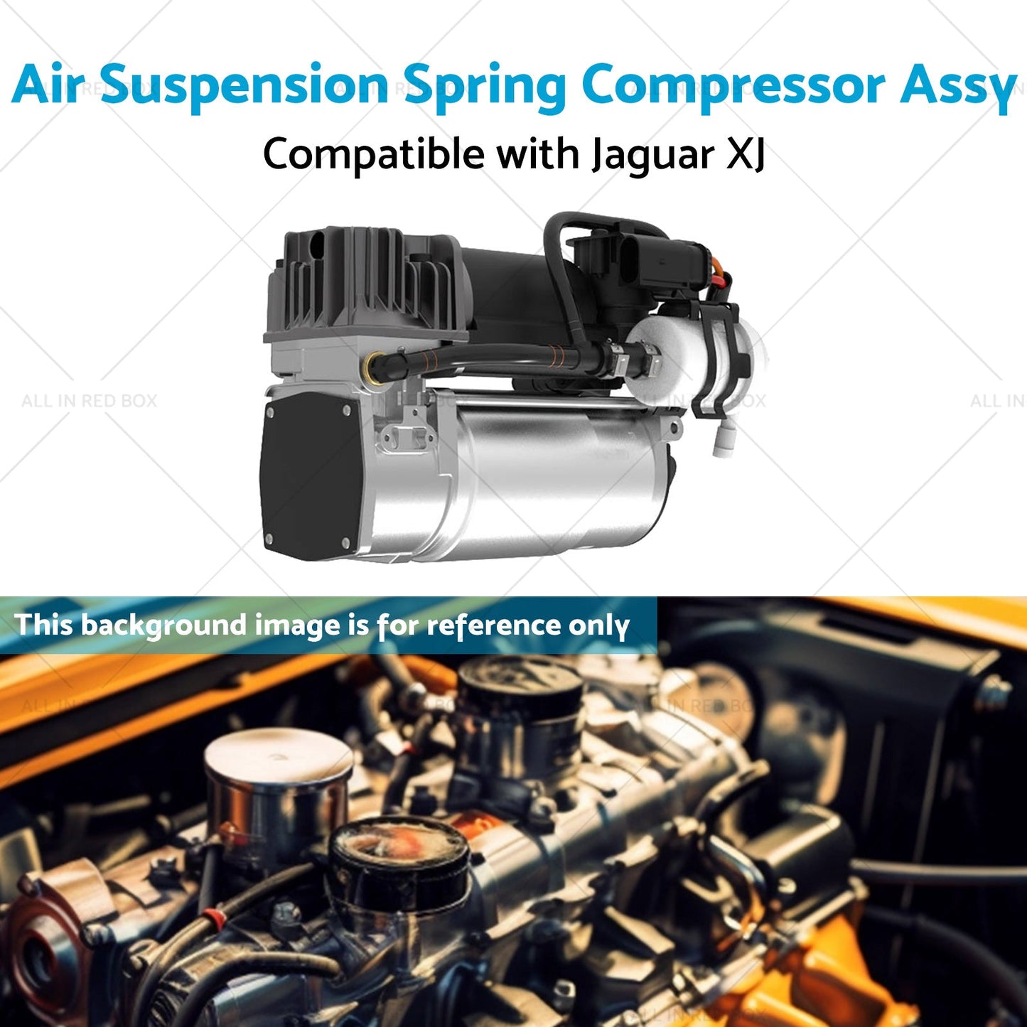 Air Suspension Spring Compressor pump Suitable for Jaguar XJ X350 X358 C2C27702-4