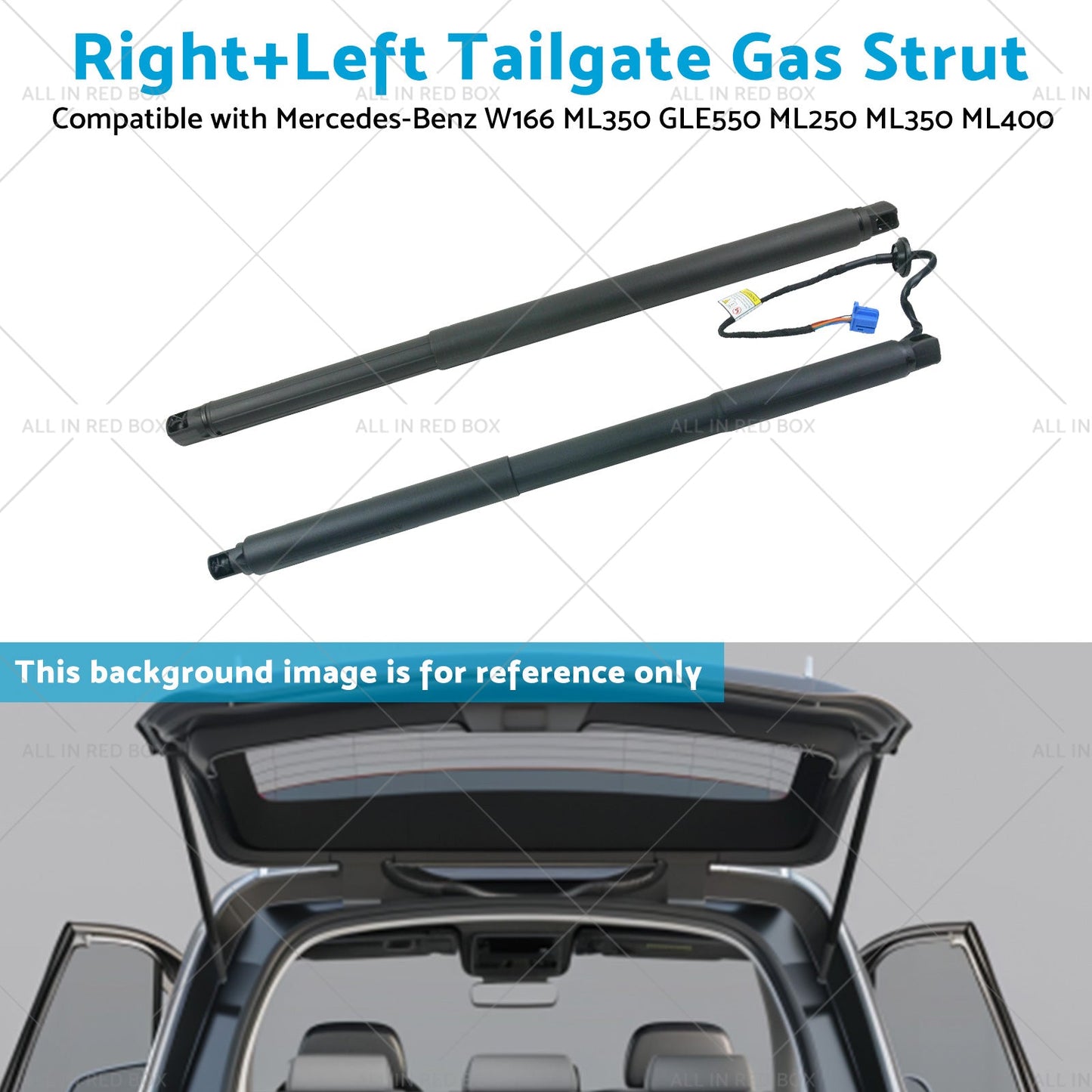 Rear Right Left Tailgate Gas Strut Suitable for Mercedes Benz W166 ML350-4