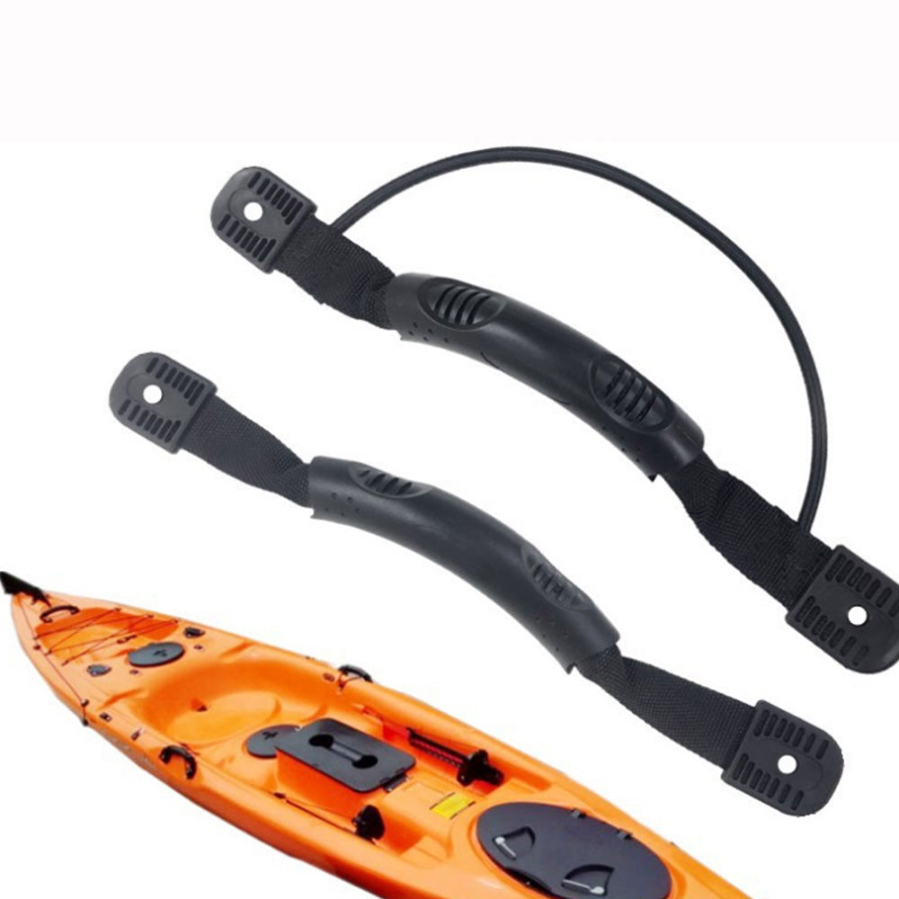 For Canoe Boat Kayak Side Mount Carry Handles w or Pull T-Handle and Cord and Pad Eye-2