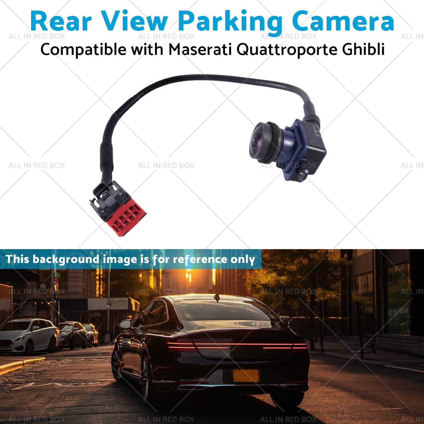 Rear View Parking Camera Suitable for Ghibli 14-16 Maserati Quattroporte 13-16-4