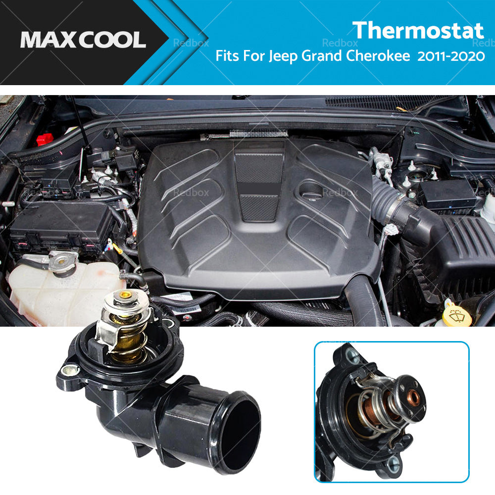 Thermostat With Housing For Jeep Grand Cherokee WK 3. 0L CRD Diesel 2011-2020-0