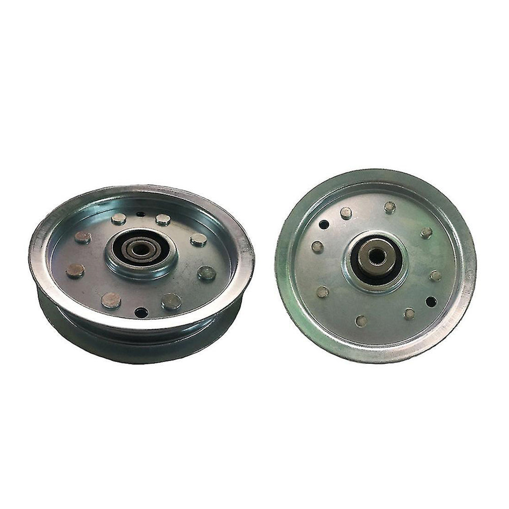 2x Flat Idler Pulley 753-08171 Suitable For Cub Cadet & MTD Ride-On Mowers 756-04129-3
