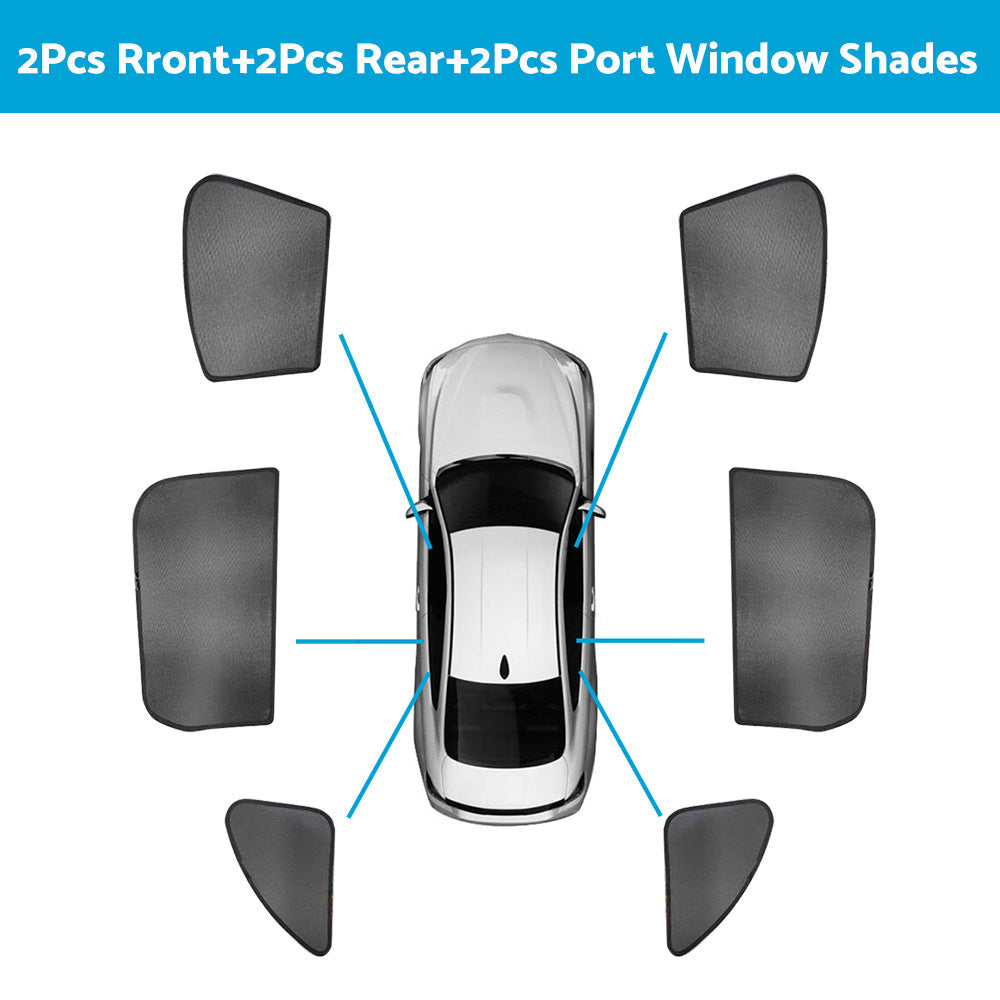 Car Front Rear Port Window Sun Shade Blind Mesh Suitable For Haval Jolion 21-23-4