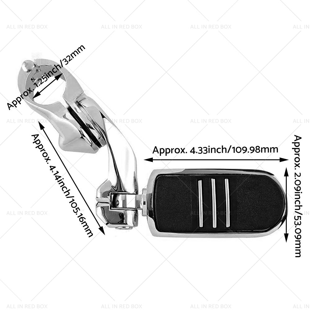 Motorcycle Highway Foot Peg Suitable For Harley Davidson Street Glide Road Glide-2