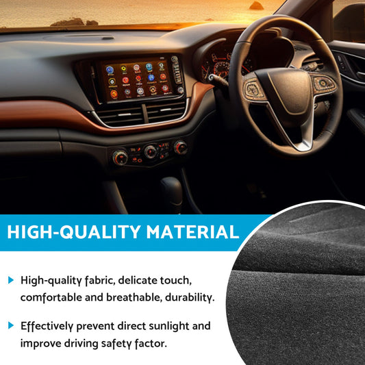 Non-Slip Dash Mat Suitable For Holden Trax TJ LS / LT / LTZ MY17 February 2017-2019 Black-1