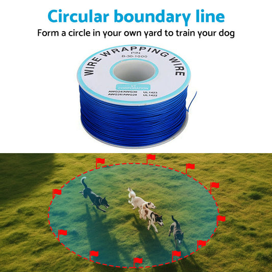 600m Dog Fence Wire Heavy Duty Copper Electric Underground Cable System-1