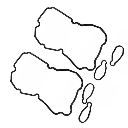 Rocker Cover Gasket L & R Kit Suitable for Subaru Forester XT 2.5L Turbo EJ255-1