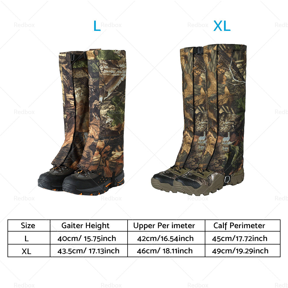 Anti Bite Mosquito Boots Cover Legging Gaiters Outdoor Hiking Hunting Snow Boots-3