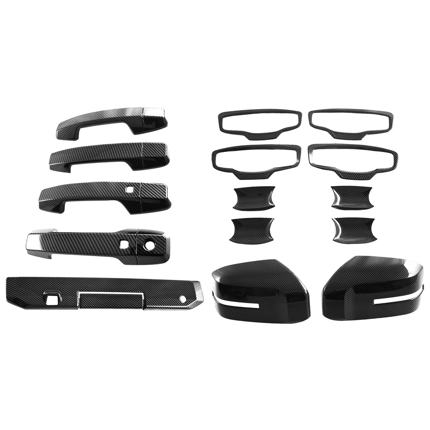 Front Mirror & Rear Door Handle Bowl Cover Suitable For Mitsubishi Triton 23-25-3
