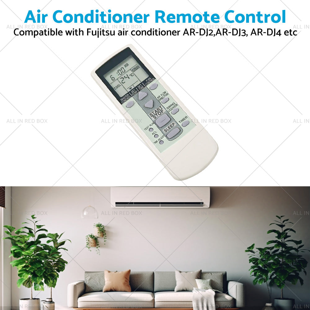A C Air Conditioning Remote Control Suitable for Fujitsu AR-DJ2 DJ3 DJ4 DJ8 DJ9-2