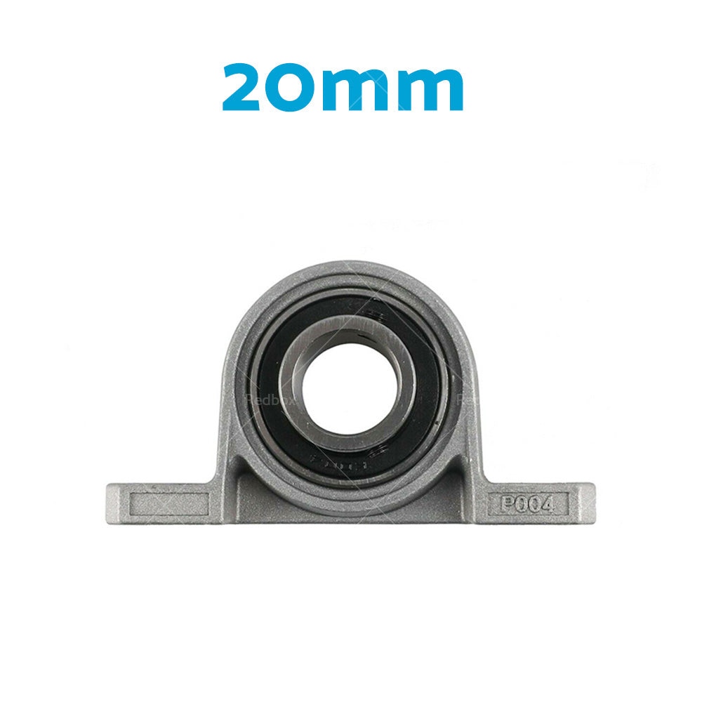 4PCS 8/10/12/20mm Inner Diameter Ball Bearing Pillow Block Zinc Alloy Metal-6