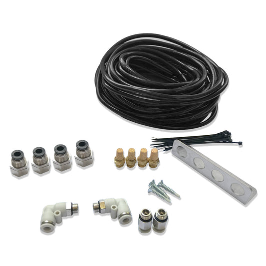 Universal 4 Point Diff Breather Kit Suitable For Nissan Patrol GQ GU Y61 Y62-1