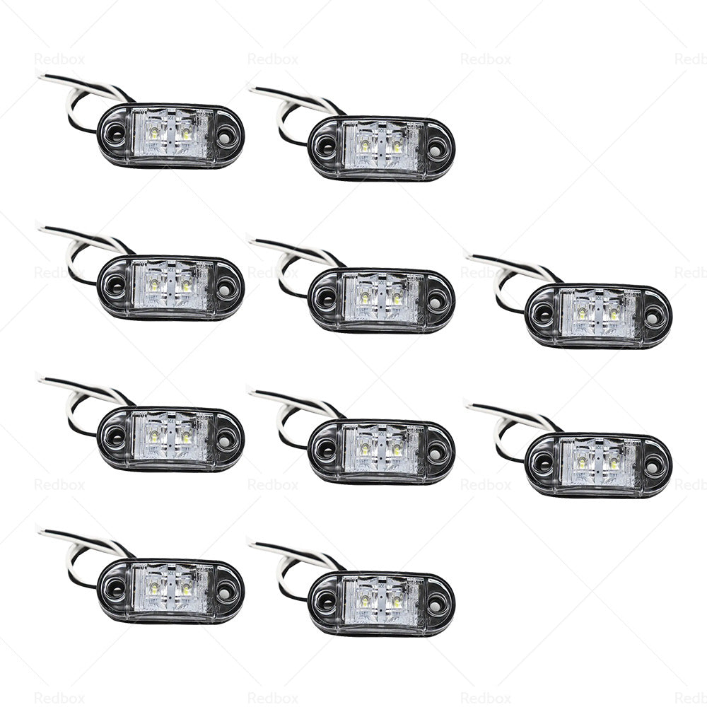 LED Side Marker Clearance Lights Indicators Suitable For Trailer Truck RV 12 24V-2
