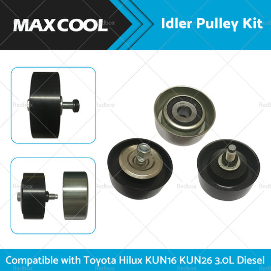 Suitable for Toyota Hilux KUN16 KUN26 3. 0L Diesel 1KD-FTV 05-15 Idler Pulley Kit-1