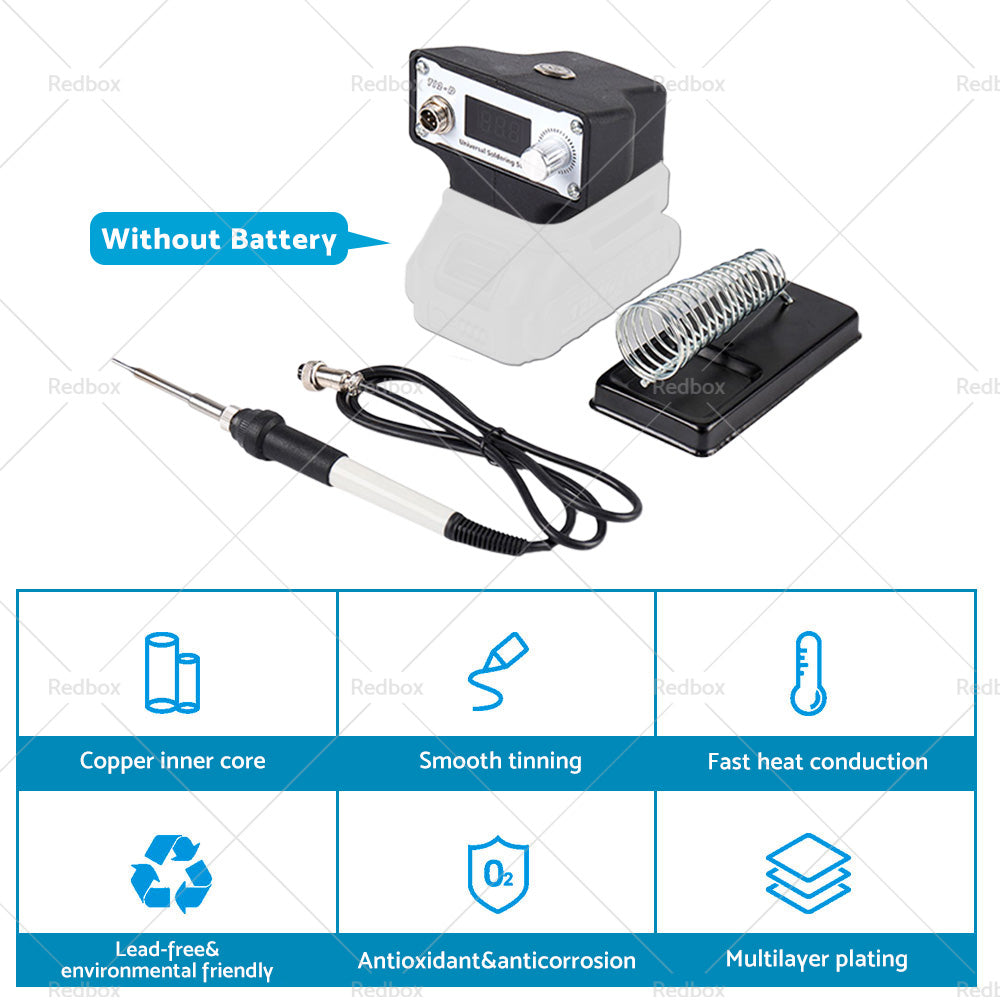 Portable Cordless Soldering Iron Station Welding Tool for Makita Battery-3