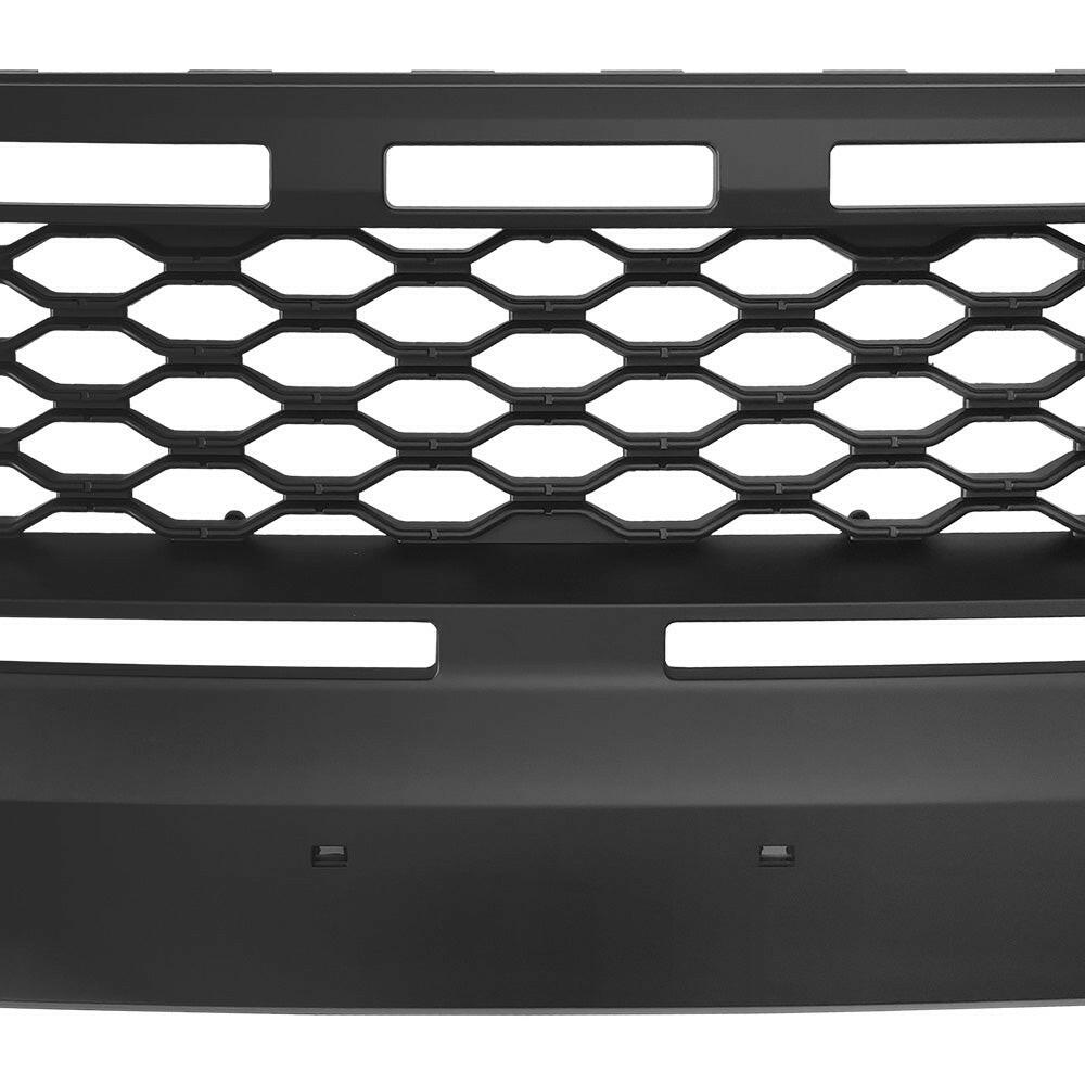 Matte Black Front Mesh Grill Suitable For Ford Ranger PX2 WT 2015-2018-4