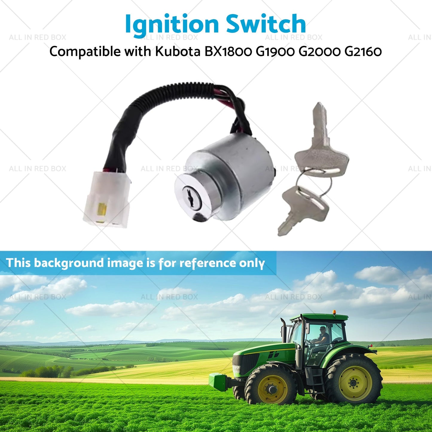 Ignition Switch 66101-55200 Suitable for Kubota BX1800 G1900 G2000 66101-55200-4
