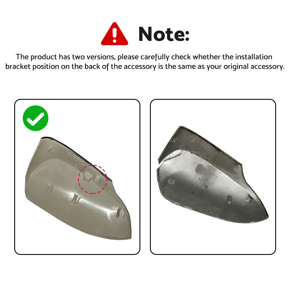 Mirror Cover Cap Suitable for Toyota Corolla 10 2012-2018 Silver 1F7 LH Side-4