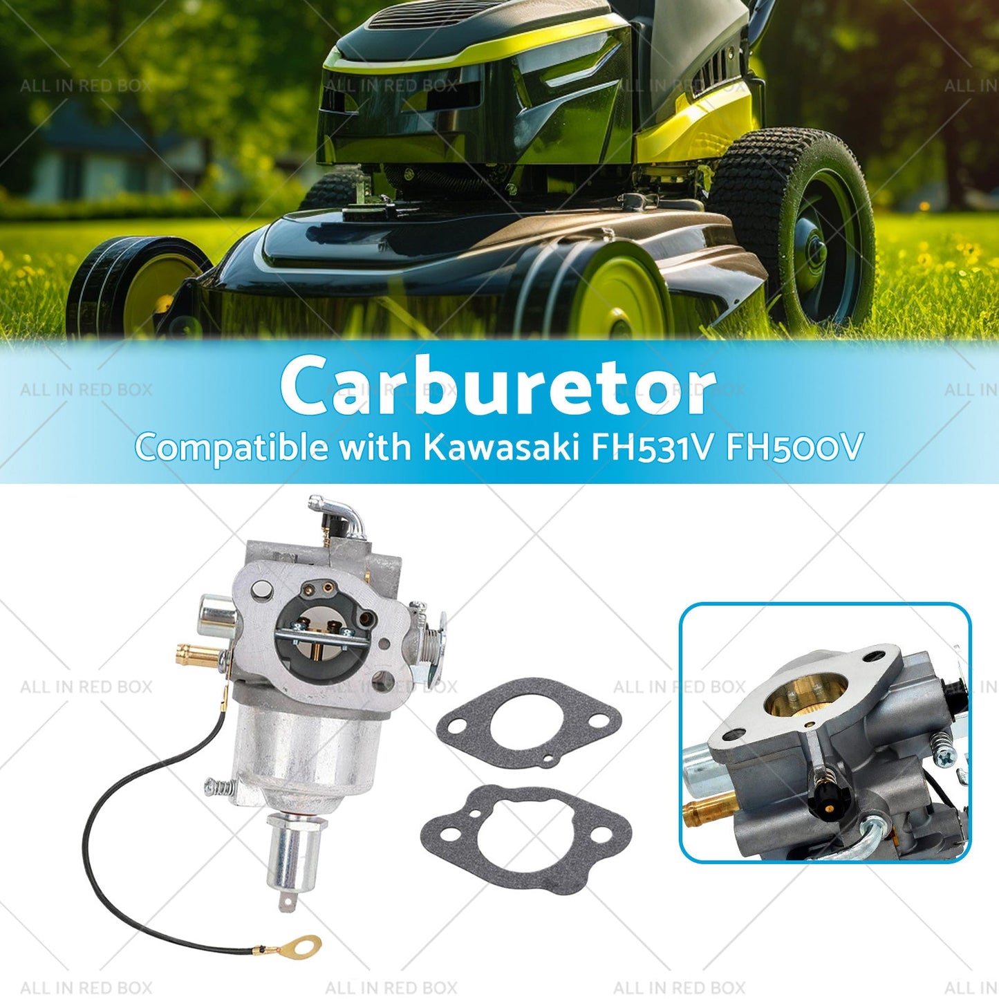 Carburetor Suitable for Kawasaki FH531V FH500V 4-Stroke Engine 15003-7037-2