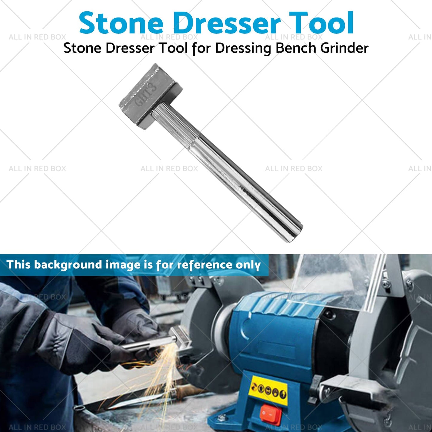 For Dressing Bench Grinder Diamond Coated Grinding Disc Wheel Stone Dresser Tool-3