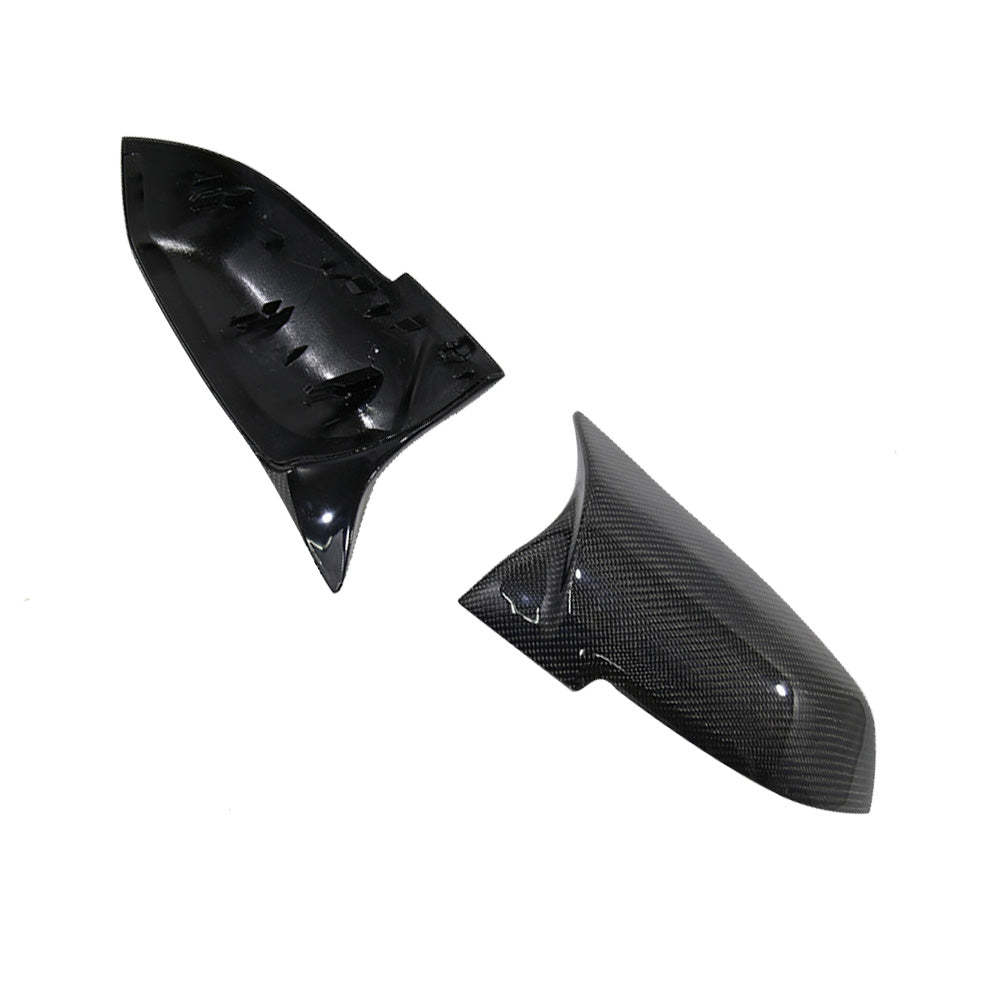 Carbon Fibre Side Mirror Cover Caps Suitable for BMW F20 F21 F22 Series 1 2 3 4-4