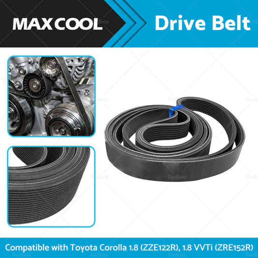 Ribbed Belt 6PK1810 Suitable for Toyota Corolla 1. 8 ZZE122R 1. 8VVTi ZRE152R-1
