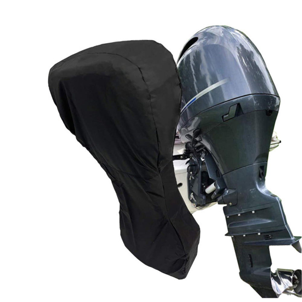 15HP-20HP Full Outboard Boat Motor Engine Cover 420D Dust & Rain Protection-2