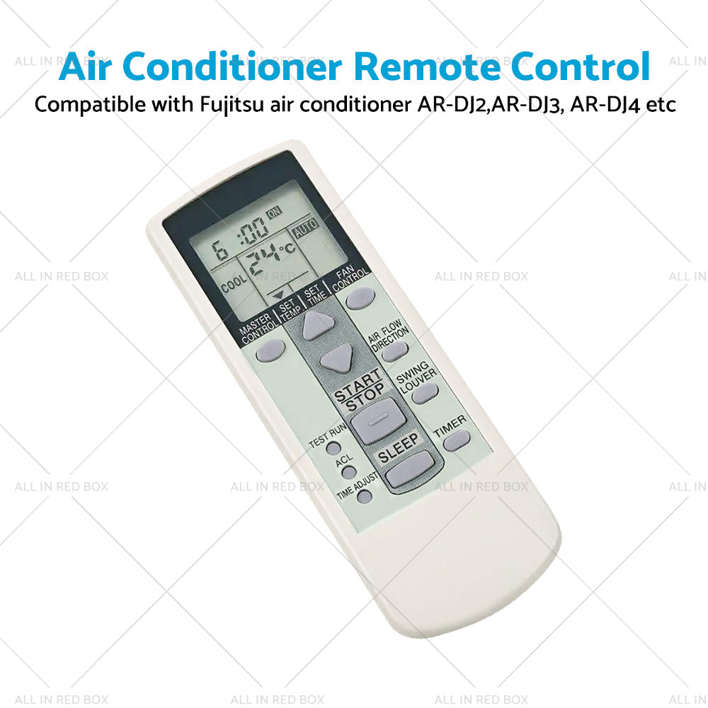 A C Air Conditioning Remote Control Suitable for Fujitsu AR-DJ2 DJ3 DJ4 DJ8 DJ9-3