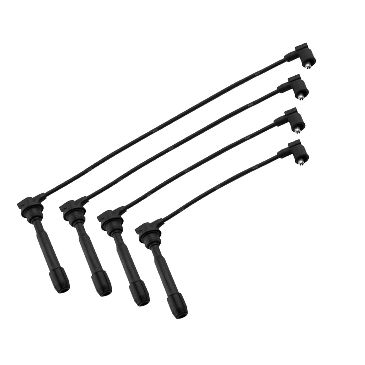 4x Spark Plug Wire Set Suitable for Kia Spectra Spectra5 Hyundai 27501-23B70-4