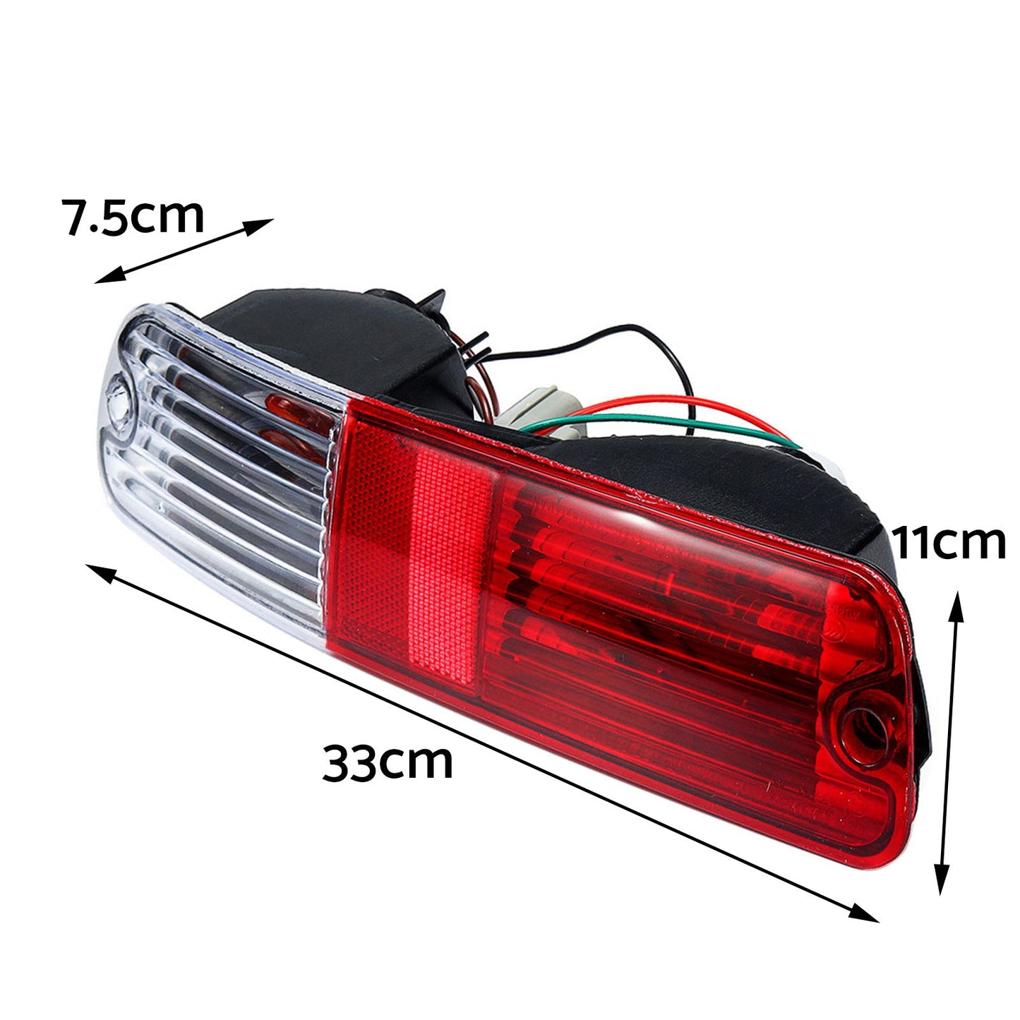 LH+RH Rear Bumper Light Suitable For Mitsubishi Pajero Montero MN133775 MN133776-3