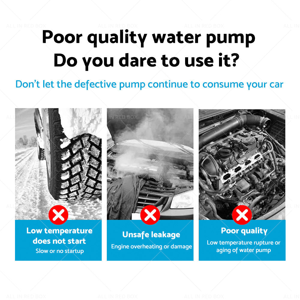 Coolant Water Pump Suitable For Audi A4 A6 Q5 TT Skoda Octavia VW Golf Passat CC-4