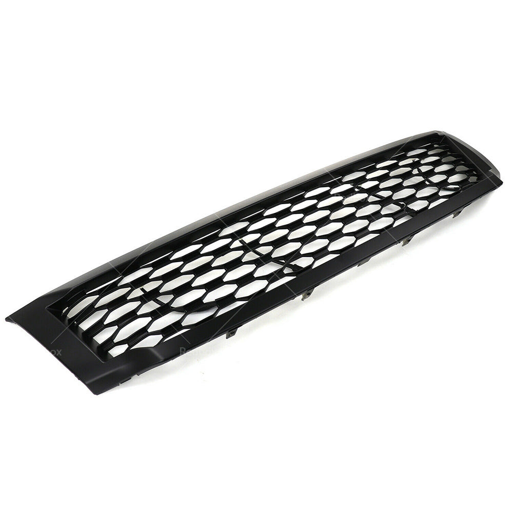Black Bumper Bar Grille Mesh and LED Light Fits for Nissan NAVARA NP300 D23 15-20-4